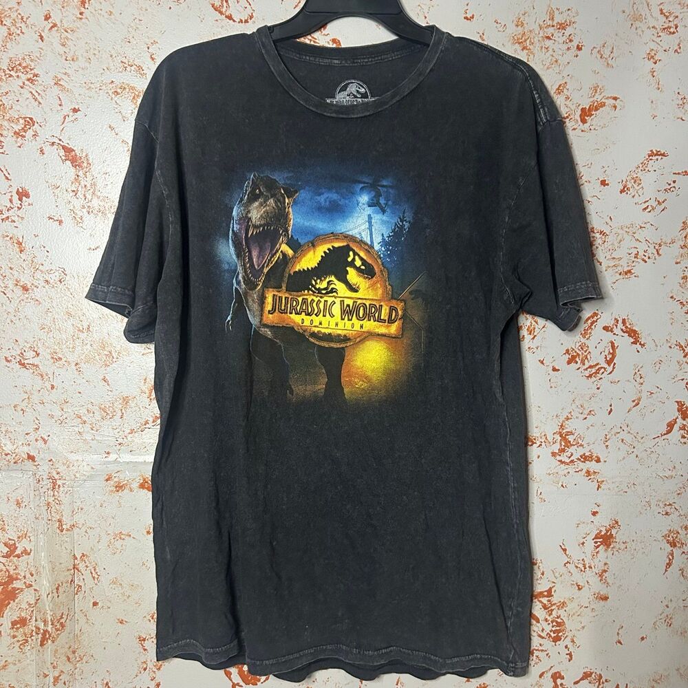 Jurassic World Dominion T Shirt XL Universal Studios T Rex Movie Tee